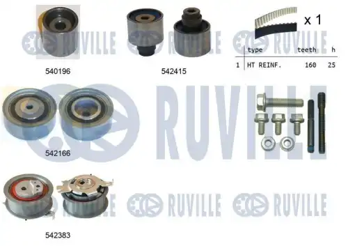 Ремкомплект привода грм RUVILLE 550335