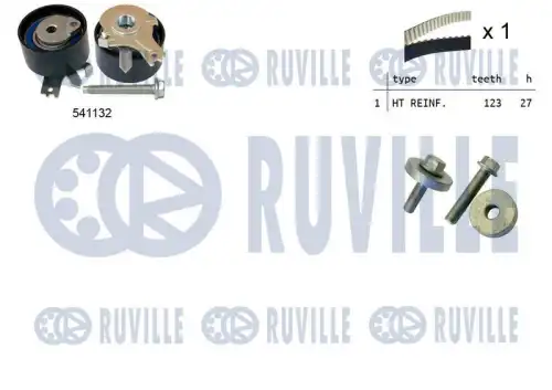 Ремкомплект привода грм RUVILLE 550355