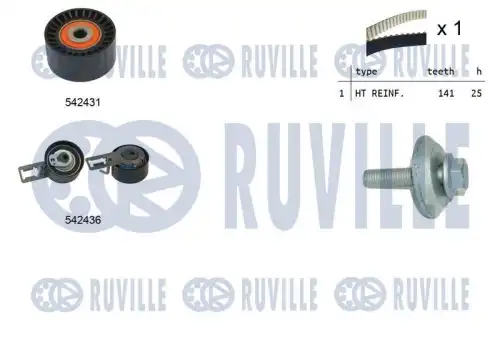 Ремкомплект привода грм RUVILLE 550368