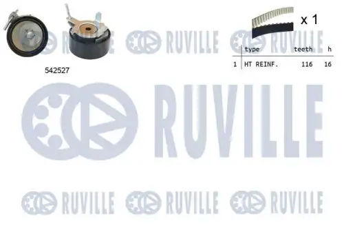 Ремкомплект привода грм RUVILLE 550372