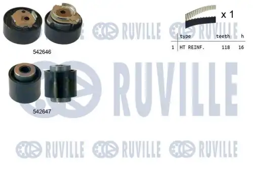 Ремкомплект привода грм RUVILLE 550377