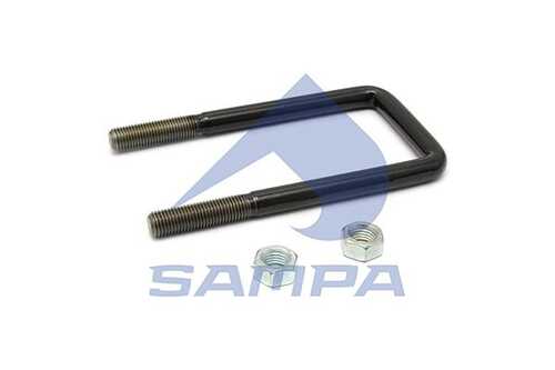 Sa031.262/1 стремянка с гайкой 102/122xm20x2.5x235-п SAMPA 031.262/1