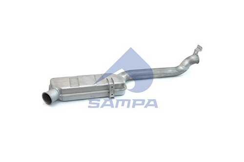Труба глушителя SAMPA 041.375