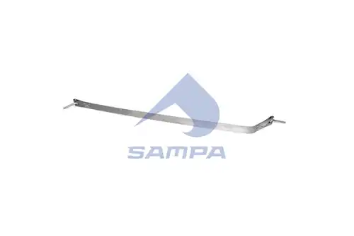 Sa050.444 хомут глушителя полукруглый ленточн. 2x SAMPA 050.444