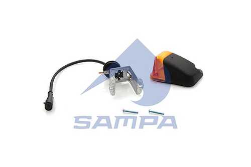 Sa061.100 фонарь указателя поворота левый с кабелем в подножке кабины SAMPA 061.100