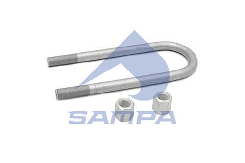 Sa079.056/1 стремянка рессоры с гайками 92xm20x1.5x295-u SAMPA 079.056/1
