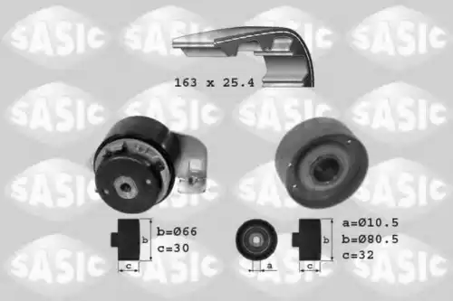 Комплект грм SASIC 1754007