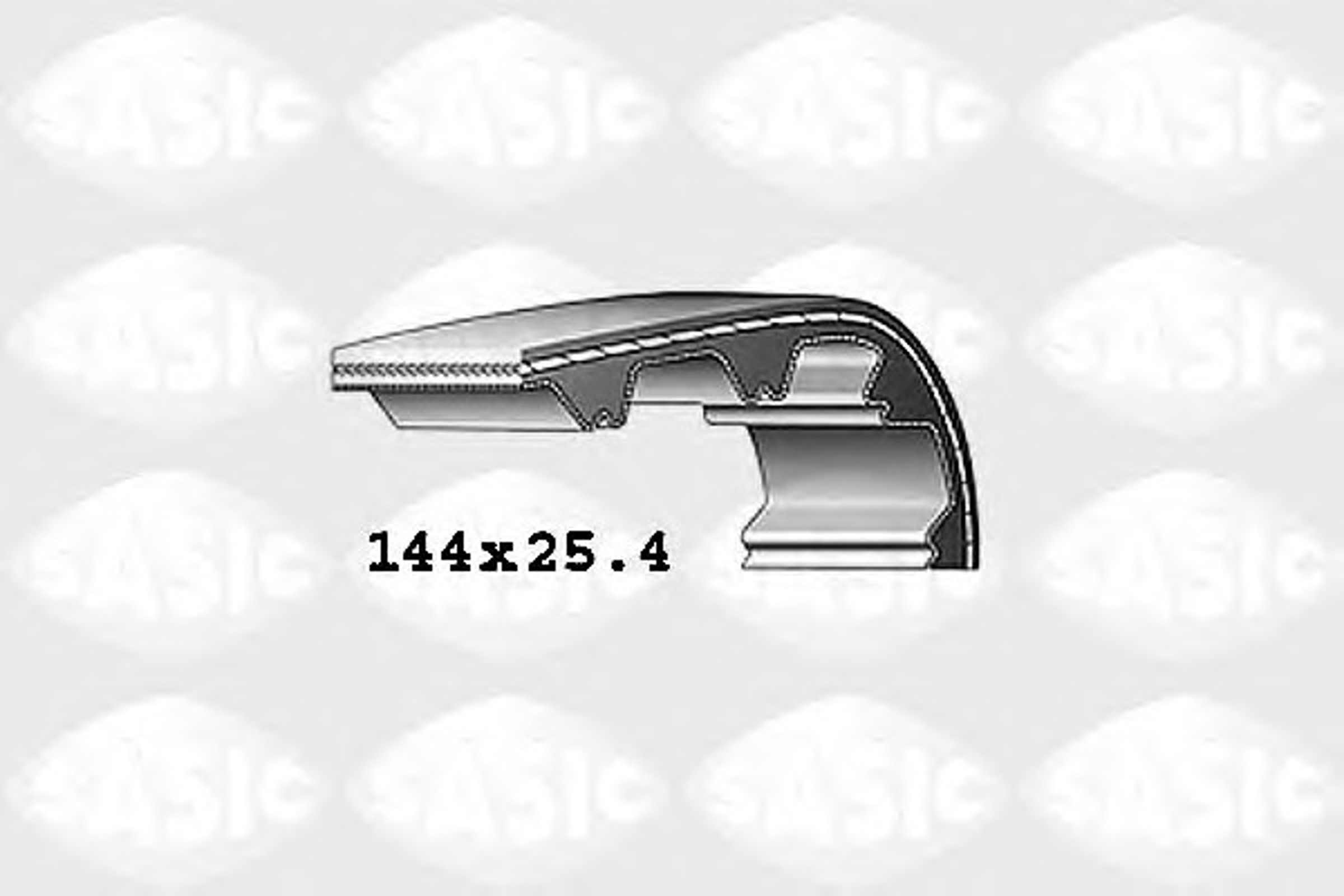 Ремень грм SASIC 1760007