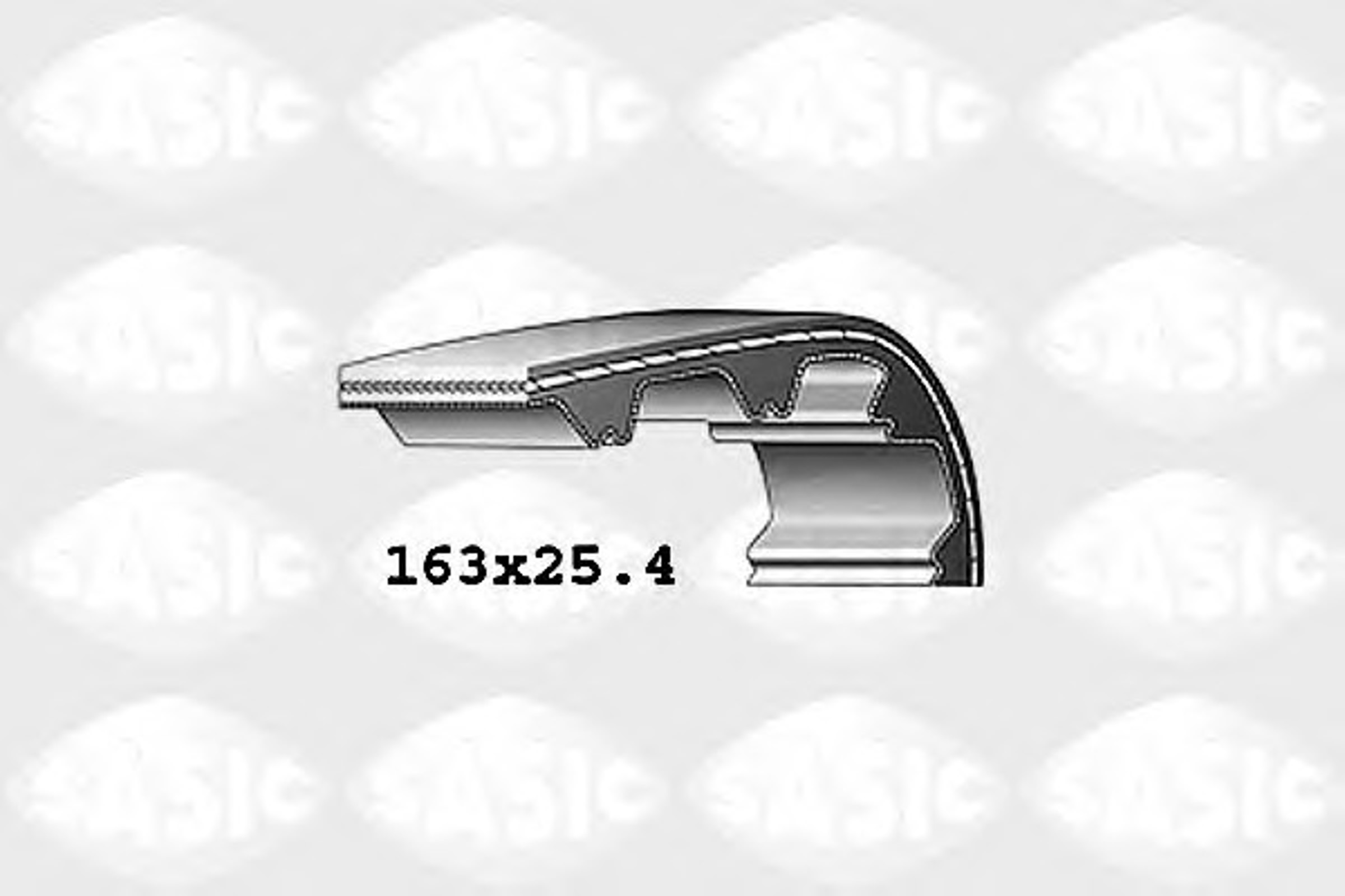Ремень грм SASIC 1764002