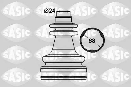 Комплект пыльника приводного вала SASIC 1904025