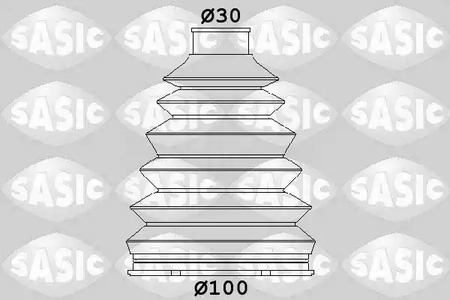 Комплект пыльника приводного вала SASIC 1904046