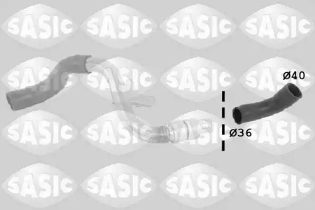 Воздушный патрубок SASIC 3336067