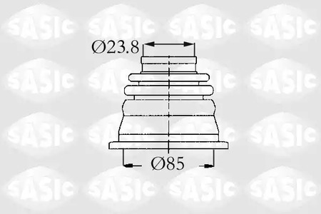 Пыльник шруса SASIC 4003419