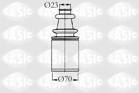 Пыльник шруса SASIC 4003461