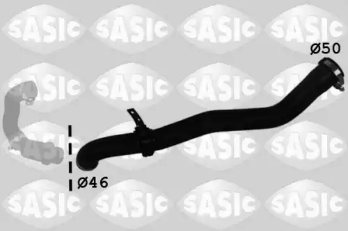 Воздушный патрубок SASIC 3334017