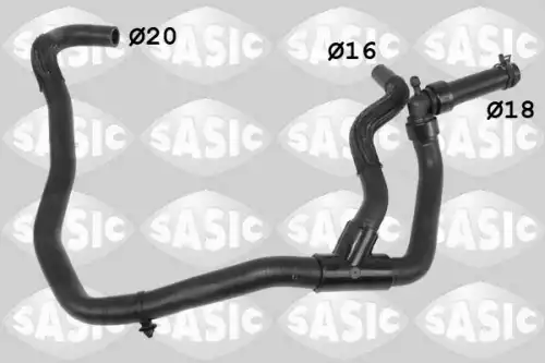 Шланги и патрубки sasic SASIC 3404212