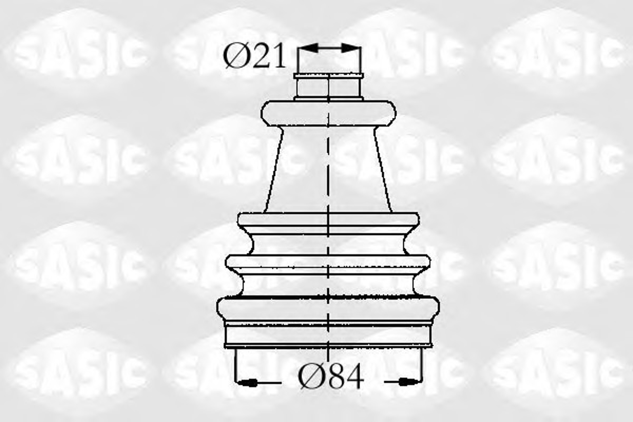 Пыльник шруса SASIC 4003426