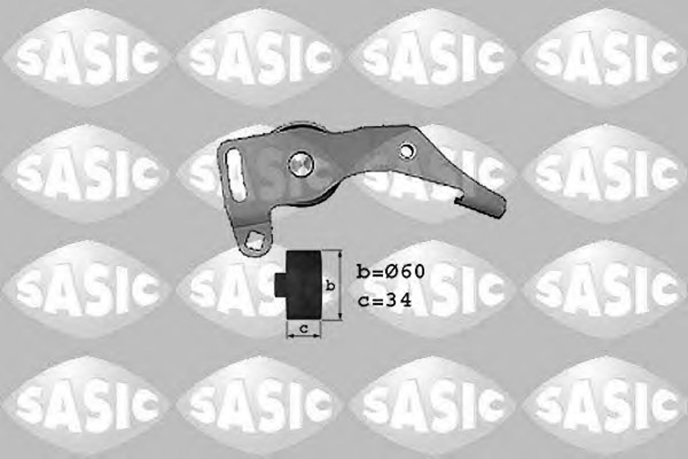 Натяжной ролик ремень грм SASIC 8290330