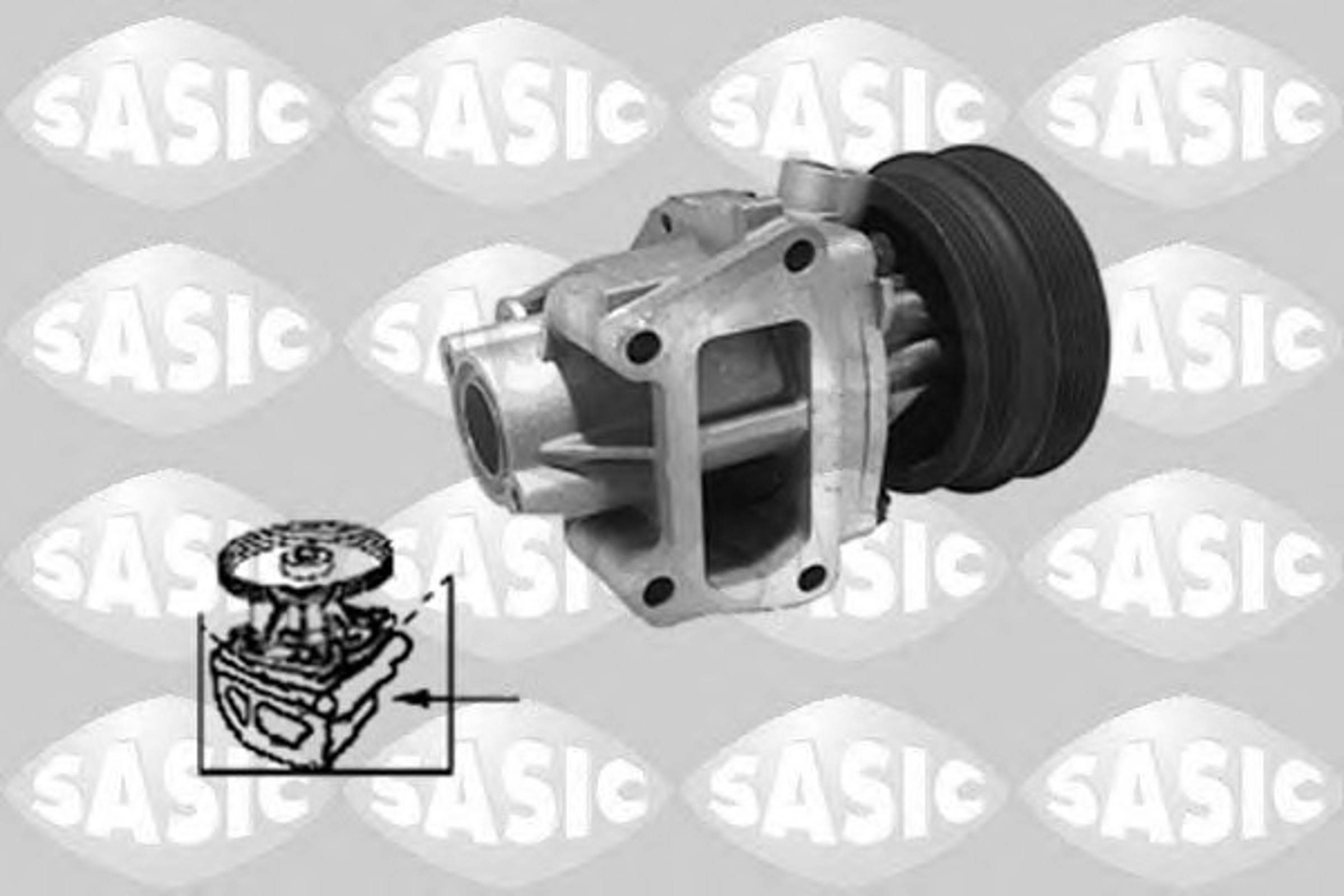 Насос водяной SASIC 9000933