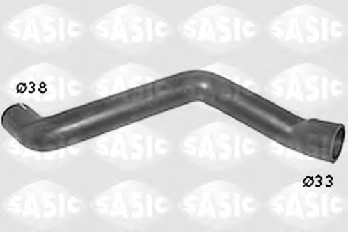 Патрубок радиатора SASIC SWH6757