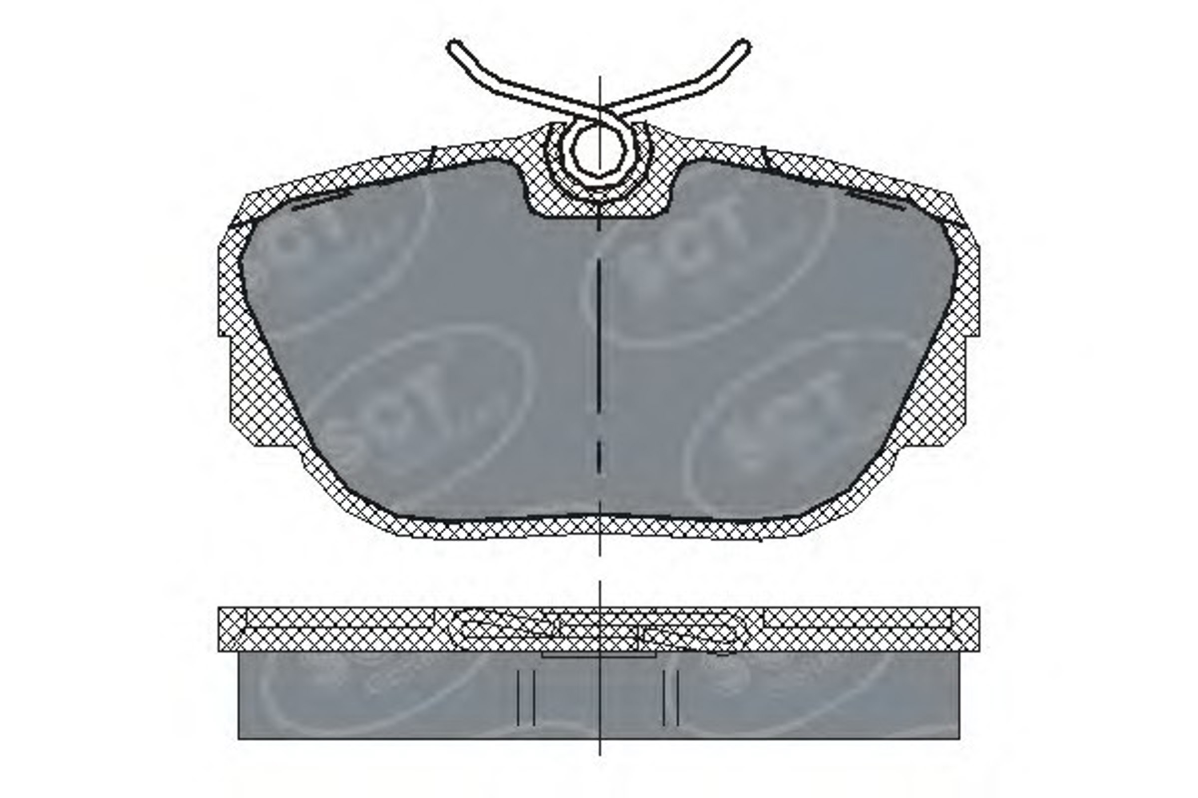 Колодки тормозные дисковые