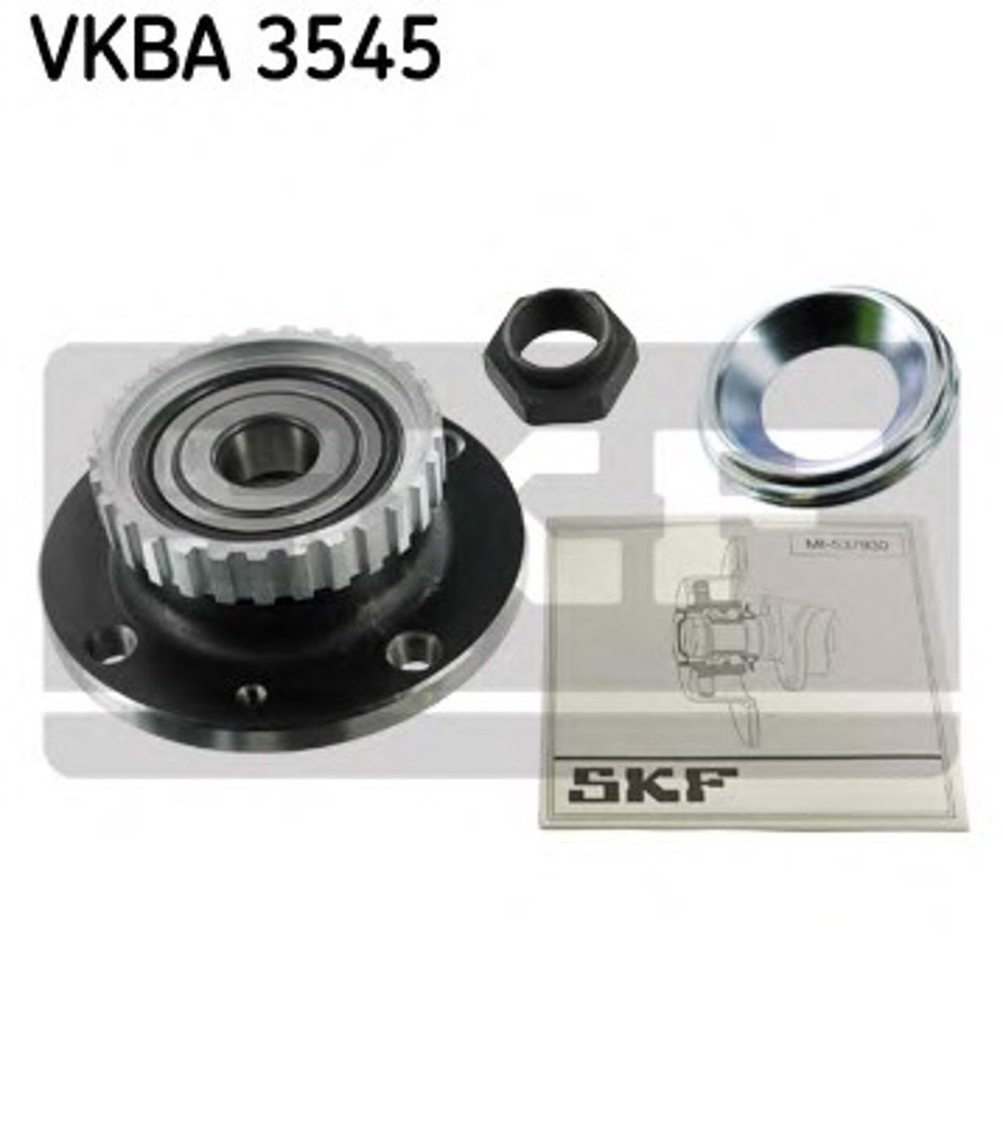 Ступичный подшипник (комплект) SKF VKBA3545