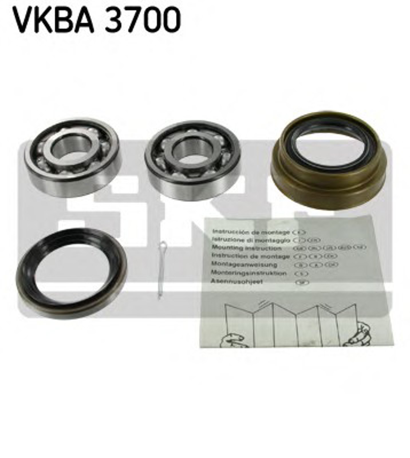 Ступица колеса SKF VKBA3700