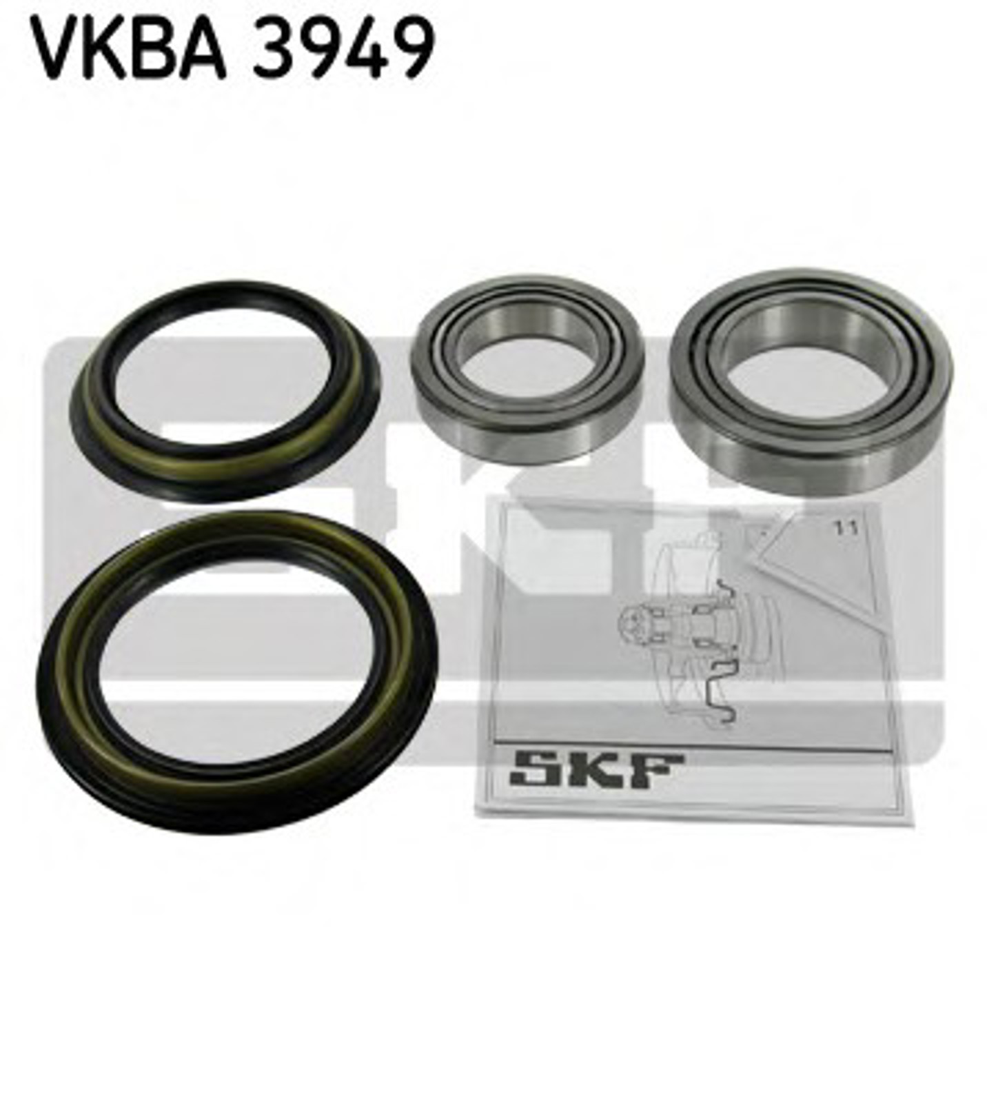 Подшипник ступичный SKF VKBA3949