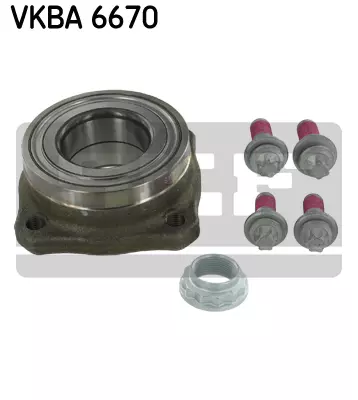 Комплект ступичного подшипника колеса SKF VKBA6670