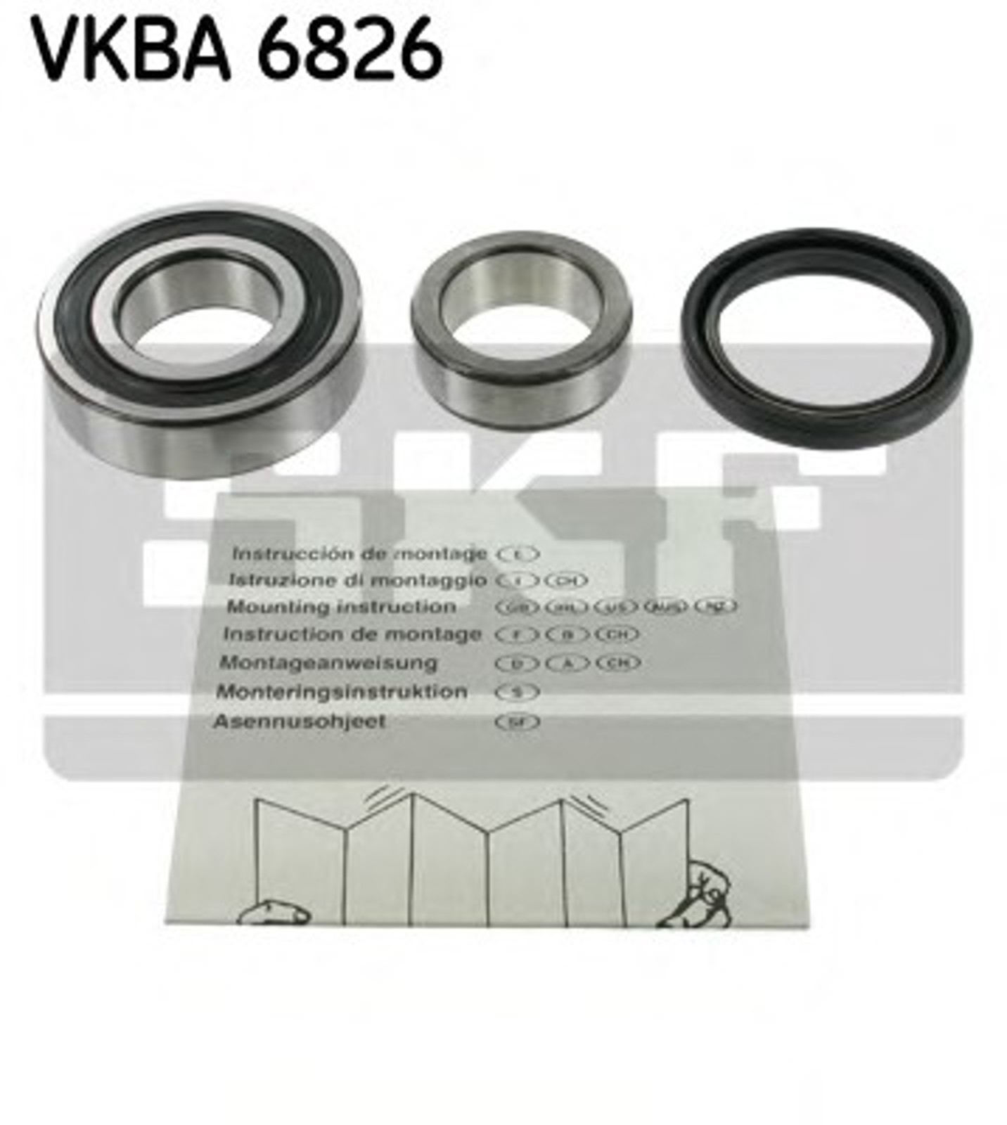Подшипник ступичный SKF VKBA6826
