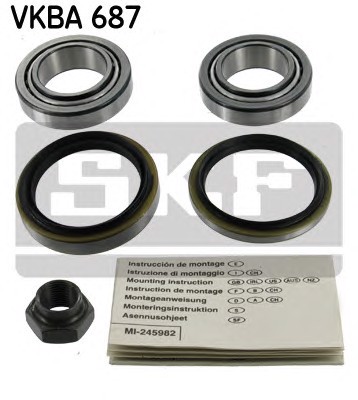 Комплект подшипника ступицы колеса SKF VKBA687