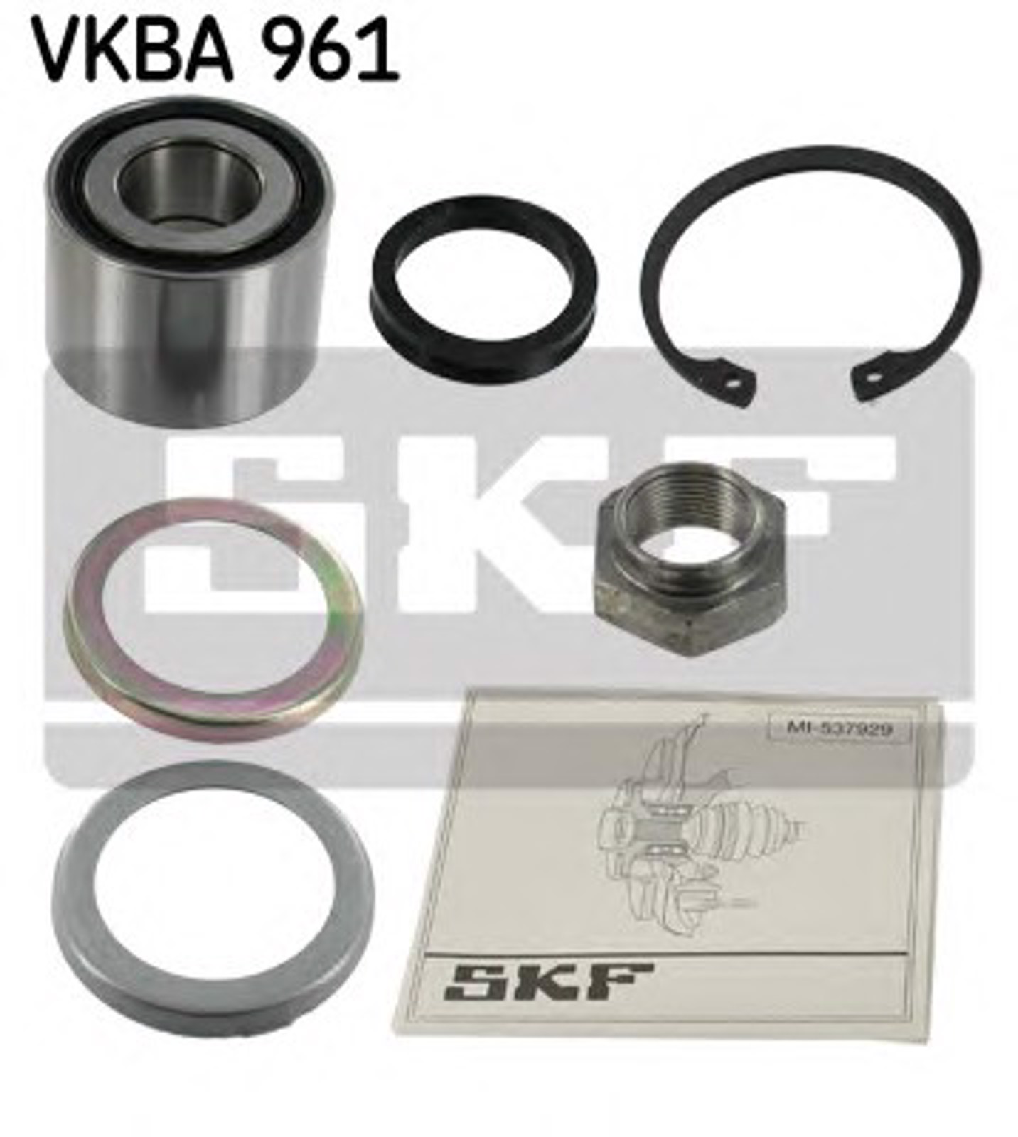 Ступичный подшипник (комплект) SKF VKBA961