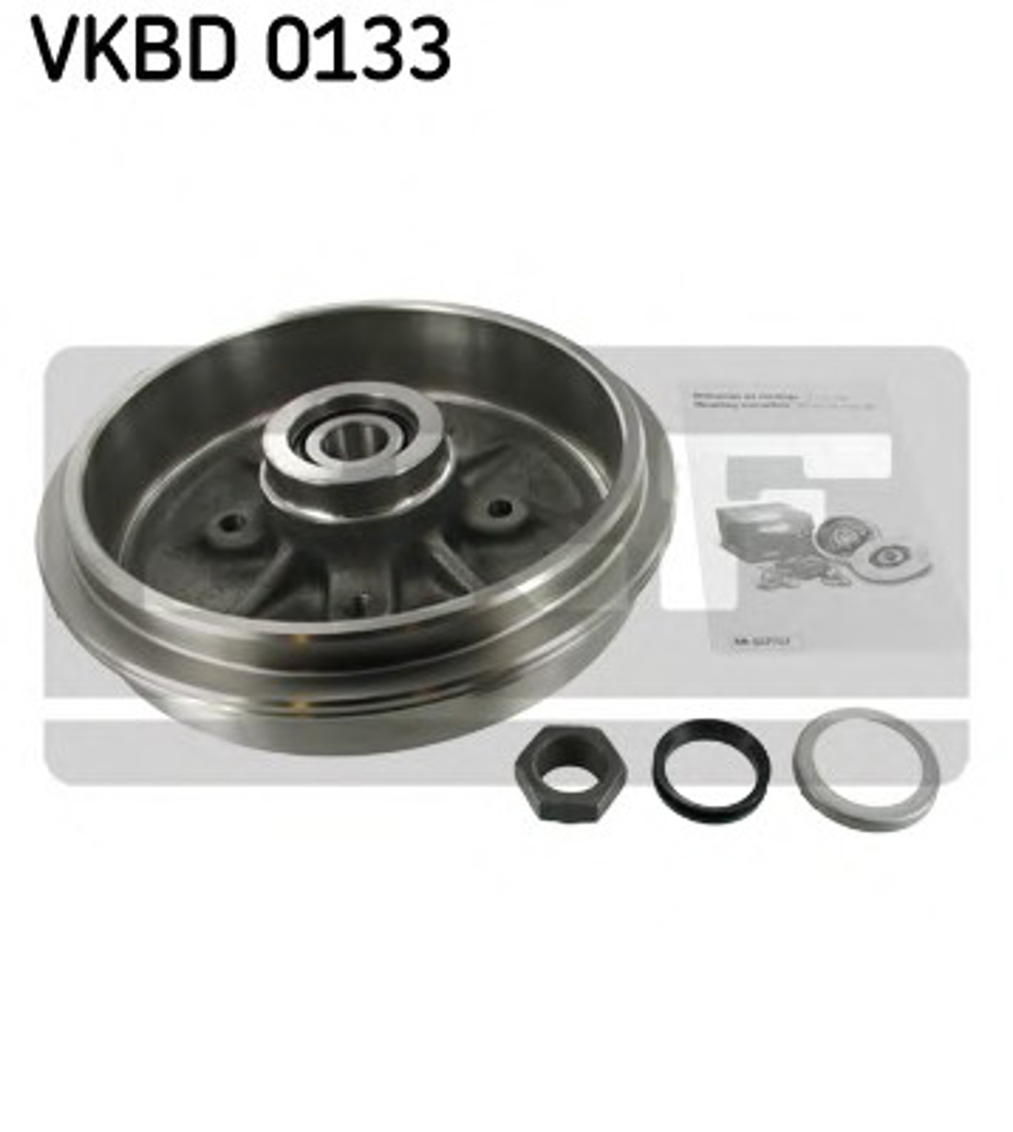 Тормозной барабан SKF VKBD0133