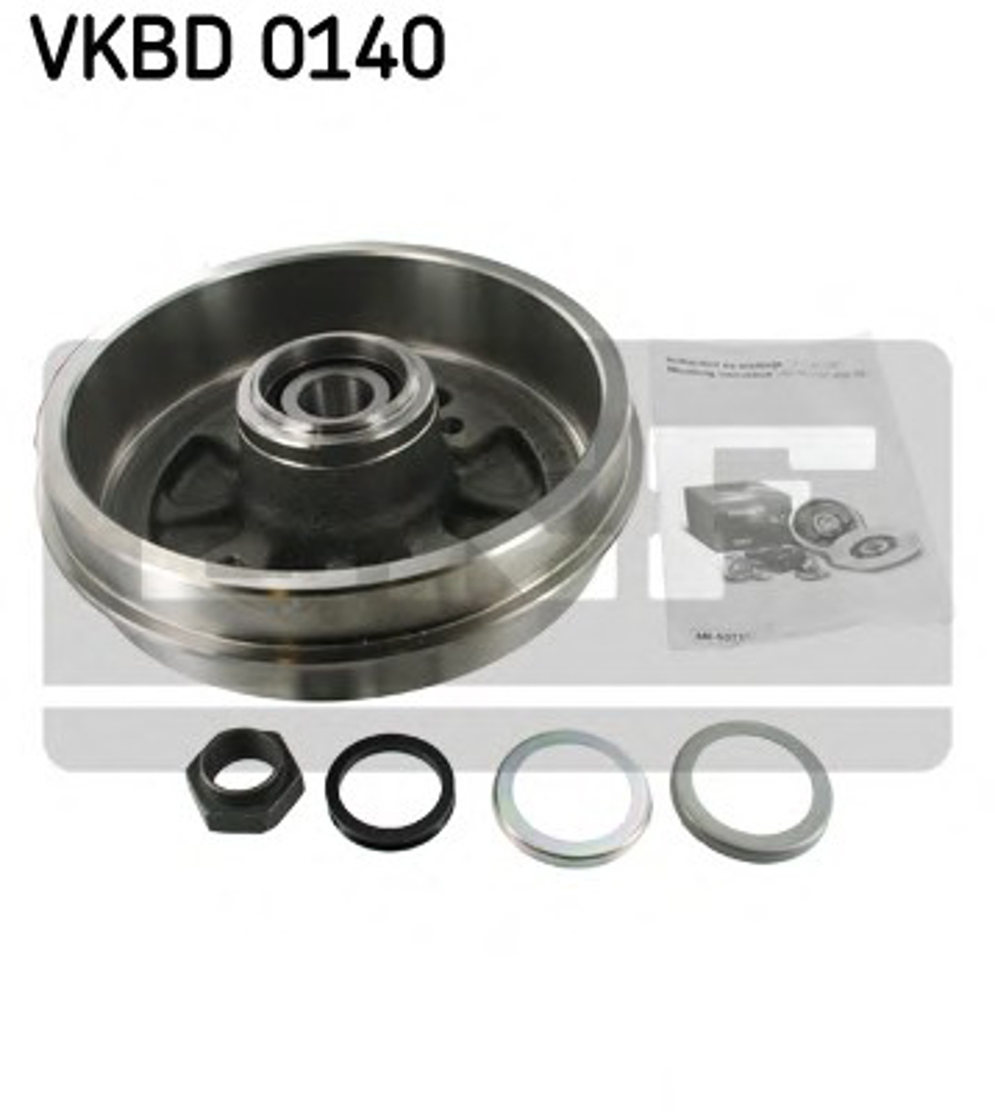 Тормозной барабан SKF VKBD0140