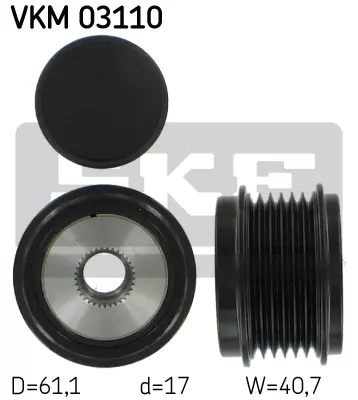 Шкив генератора SKF VKM03110