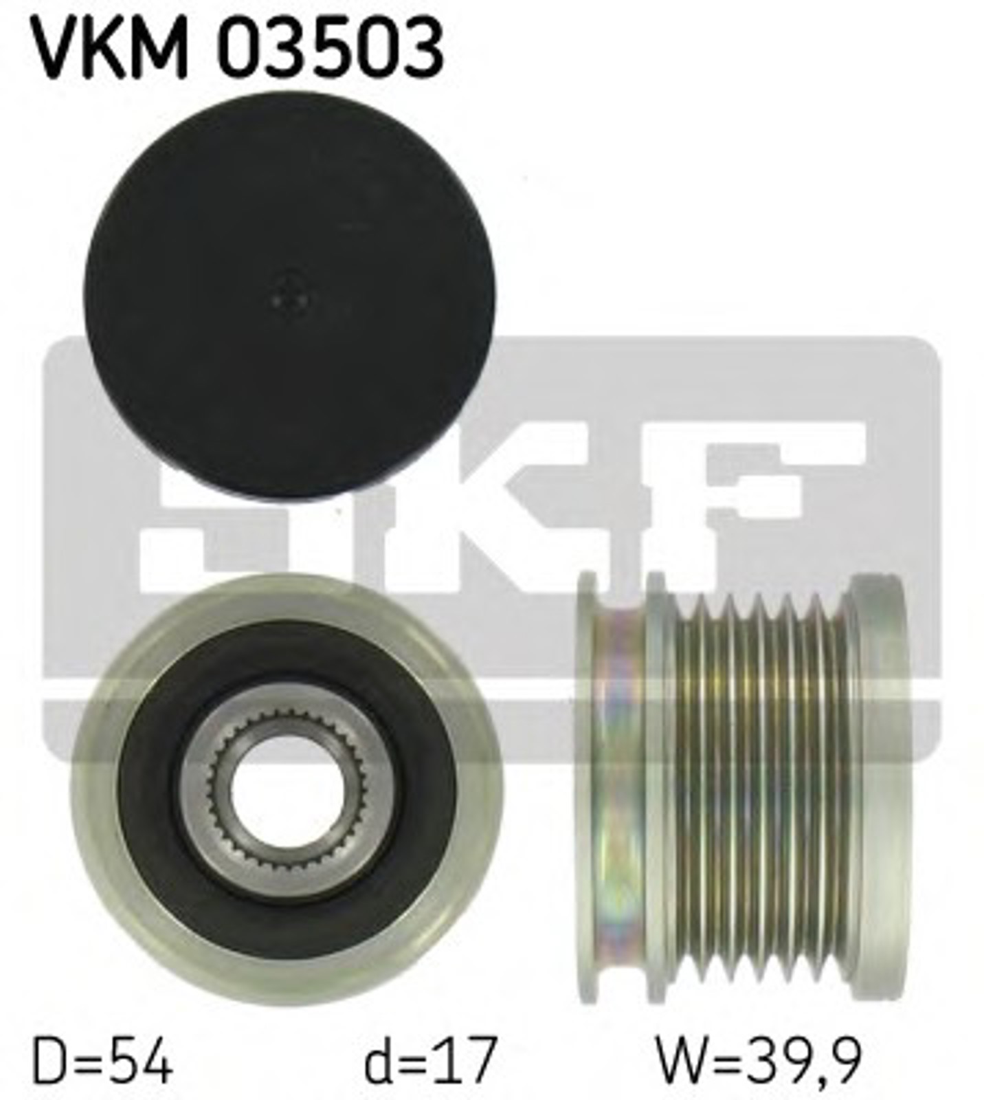 Шкив генератора SKF VKM03503