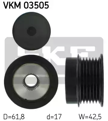 Механизм свободного хода генератора SKF VKM03505
