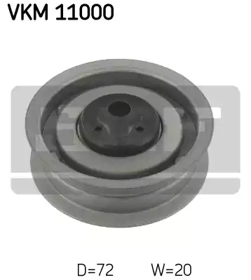 Натяжной ролик ременьа грм SKF VKM11000