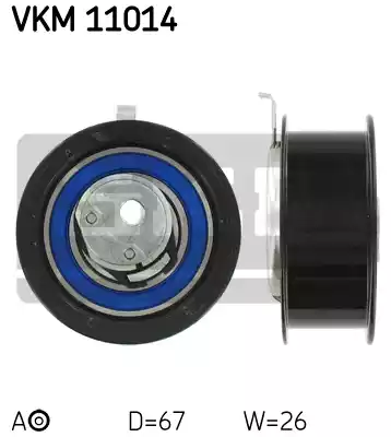 Натяжной ролик ременьа грм SKF VKM11014