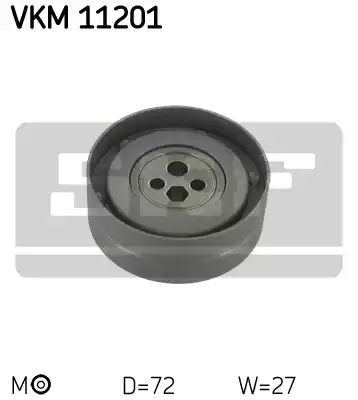 Натяжной ролик ременьа грм SKF VKM11201