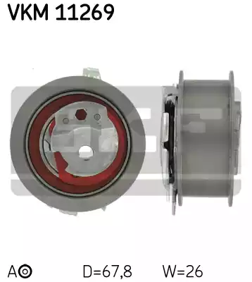 Натяжной ролик ременьа грм SKF VKM11269