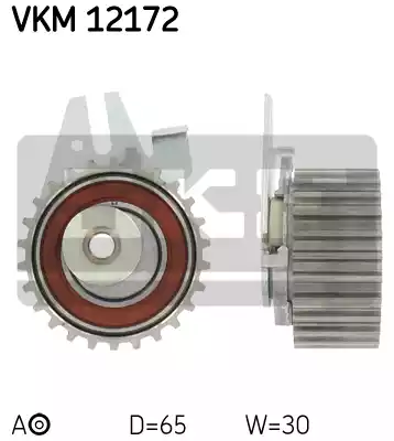 Ролик натяжной ремня грм SKF VKM12172
