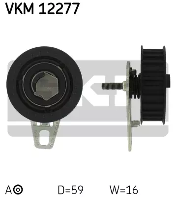 Ролик натяжной ремня грм SKF VKM12277
