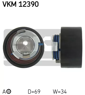 Ролик натяжной ремня грм SKF VKM12390