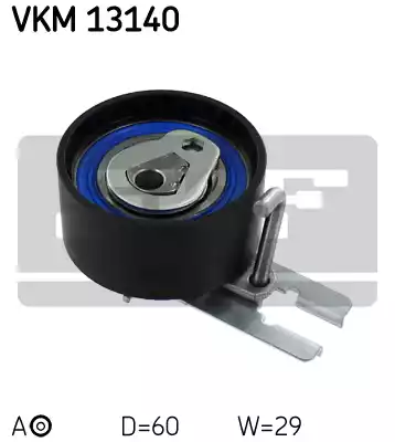 Натяжной ролик ременьа грм SKF VKM13140
