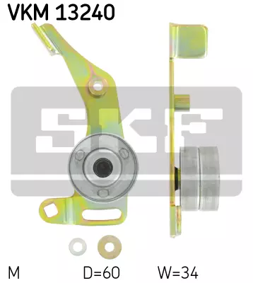 Ролик натяжной ремня грм SKF VKM13240