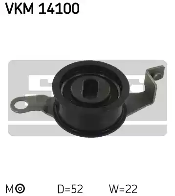 Ролик натяжной ремня грм SKF VKM14100