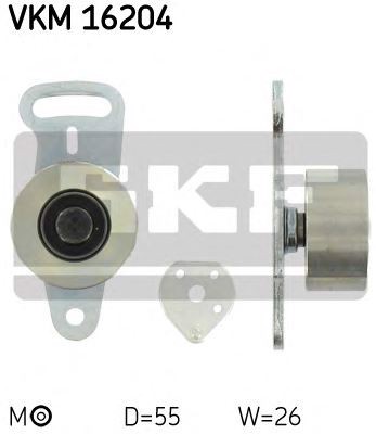 Натяжной ролик ременьа грм SKF VKM16204