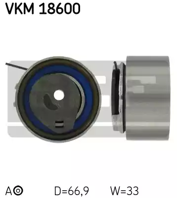 Натяжной ролик ременьа грм SKF VKM18600