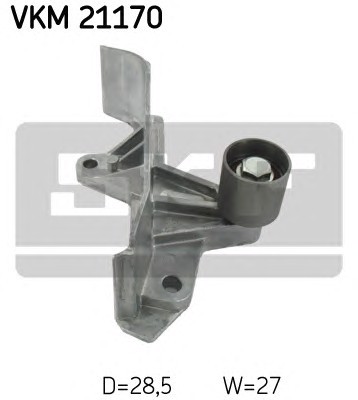 Ролик зубчатого ремня SKF VKM21170